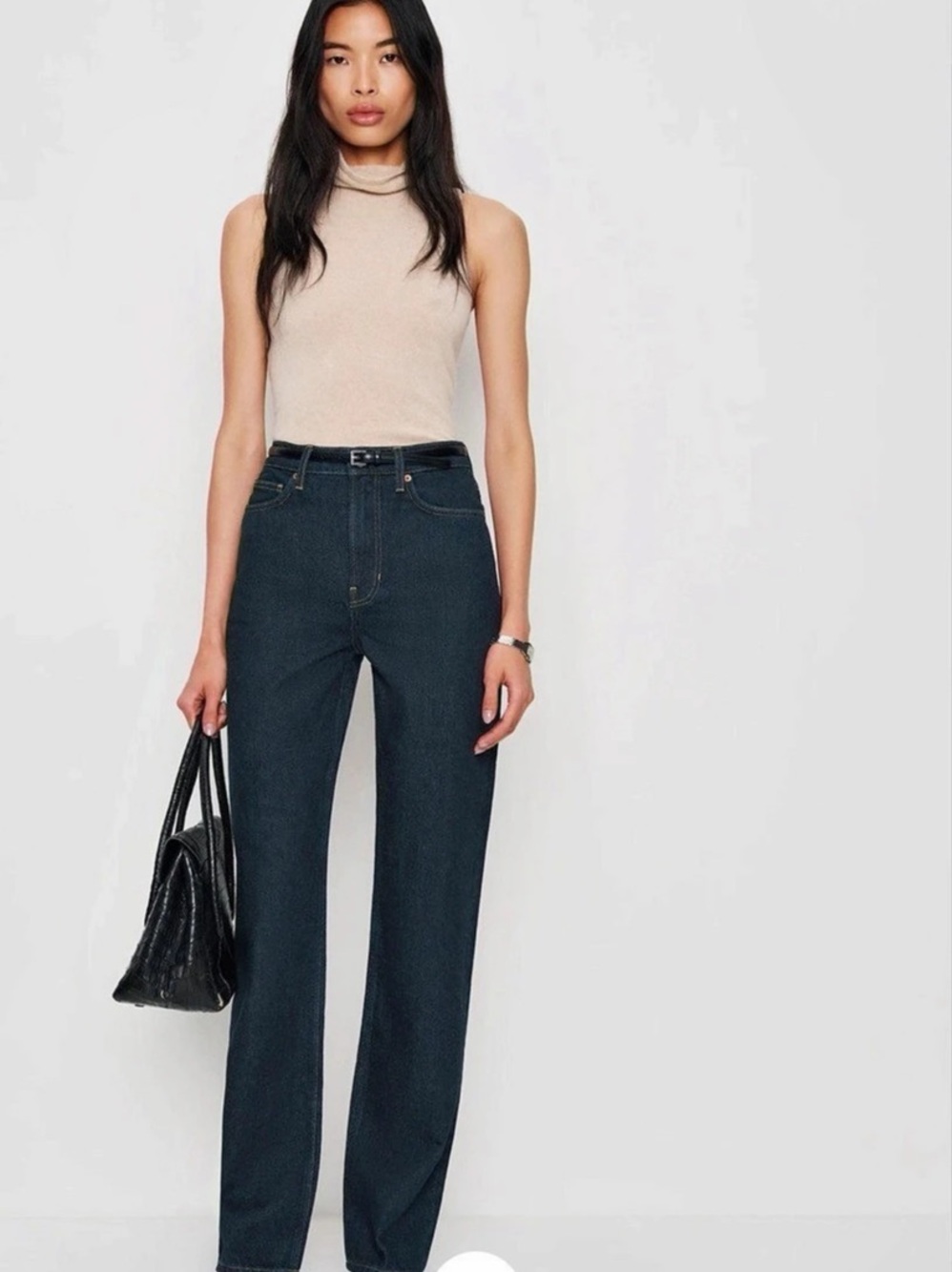 Harriet High Rise Relaxed Straight Jeans